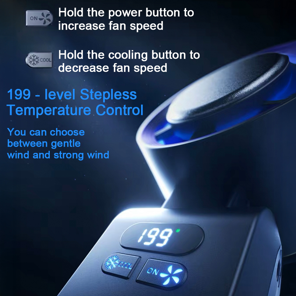 3 in1 Handheld Fan Portable Bladeless Cold Compress Mini Fans LED ...