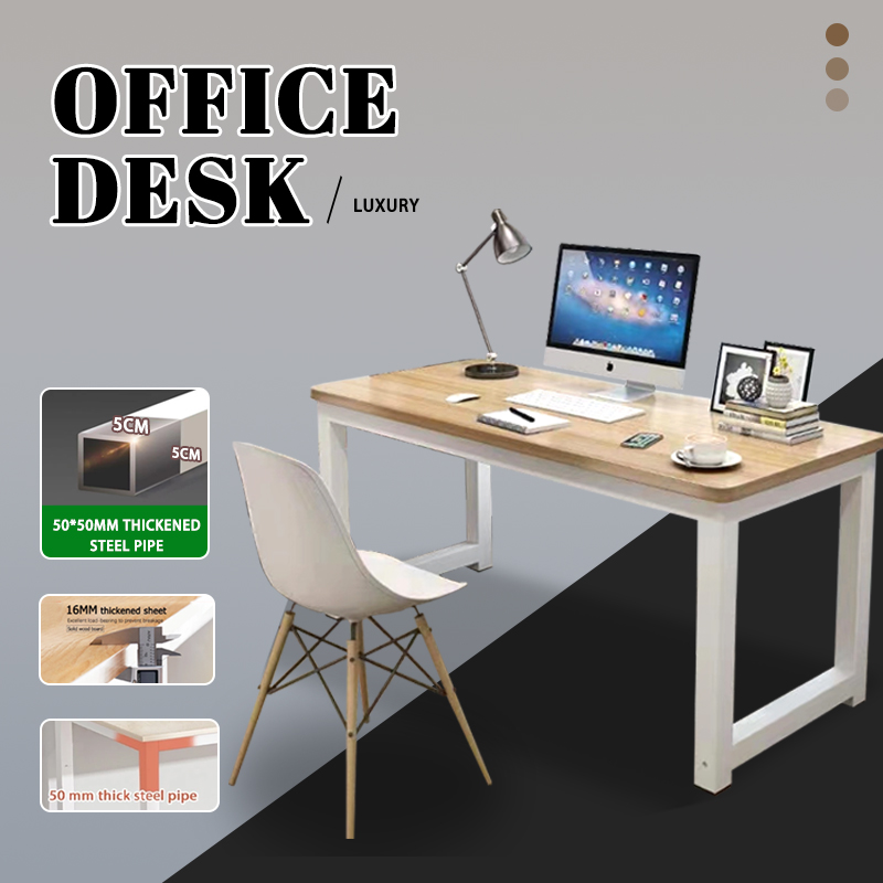 Study table 140CM Office Table Home Computer Table Modern Reinforced ...