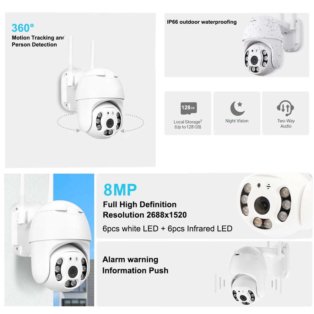 BUY 1 TAKE 1 V380 PRO AI CCTV Camera 1080P IP Security No WIFI Needed ...
