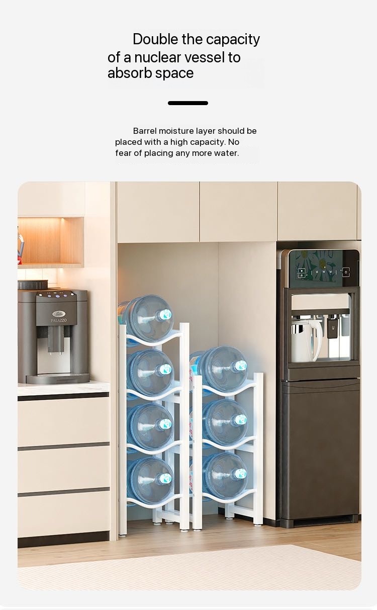 Water Gallon Rack Stand 3/4/5 Layer Mineral Water Container Rack Heavy ...
