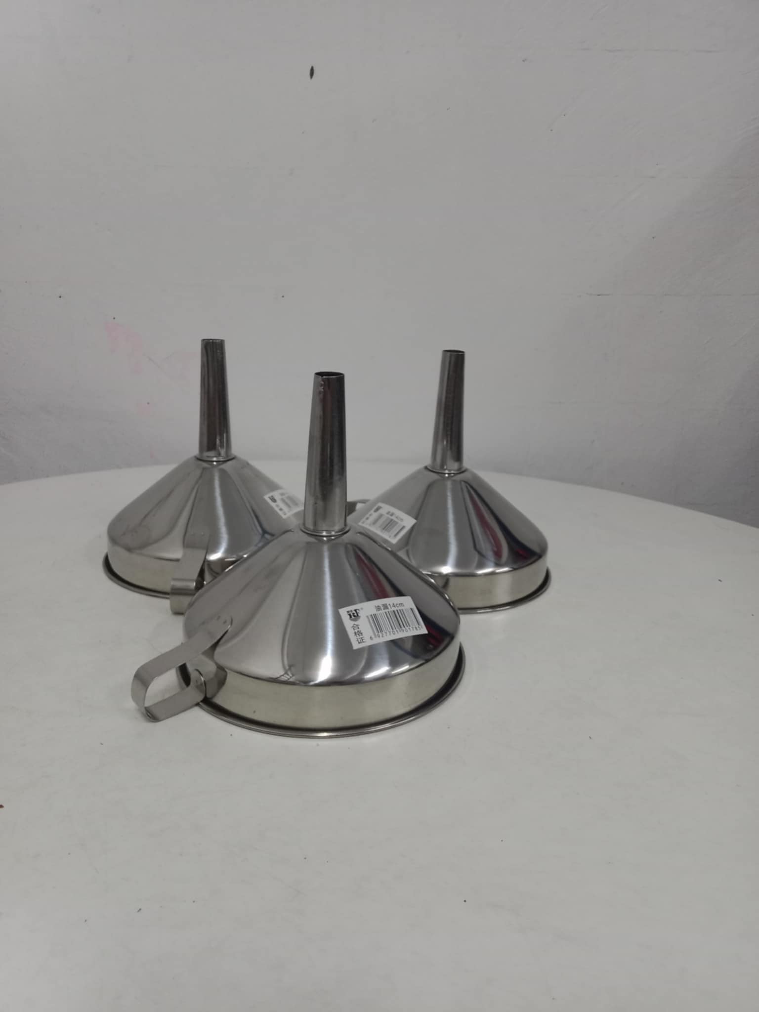 Stainless Steel Metal Funnel Embodo 14cm | Shopee Philippines