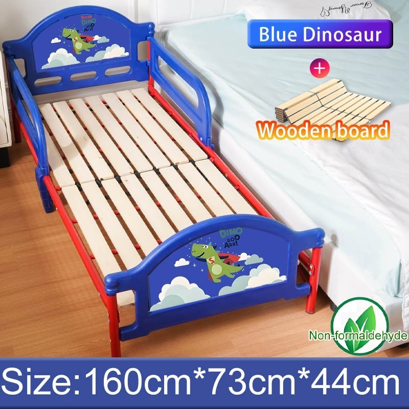Cartoon Theme Bed for Kids Girls Boys Single Toddler Bed Frame with ...