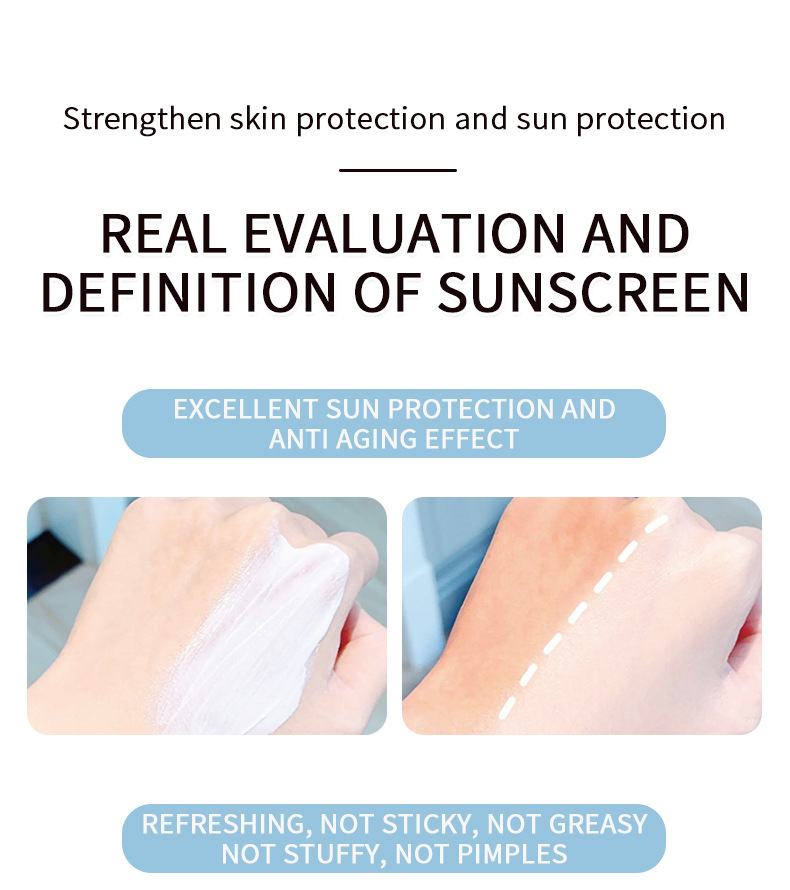 YSHUI Sunscreen Sunblock Cream Ultra White Sun Screen Whitening Skin ...