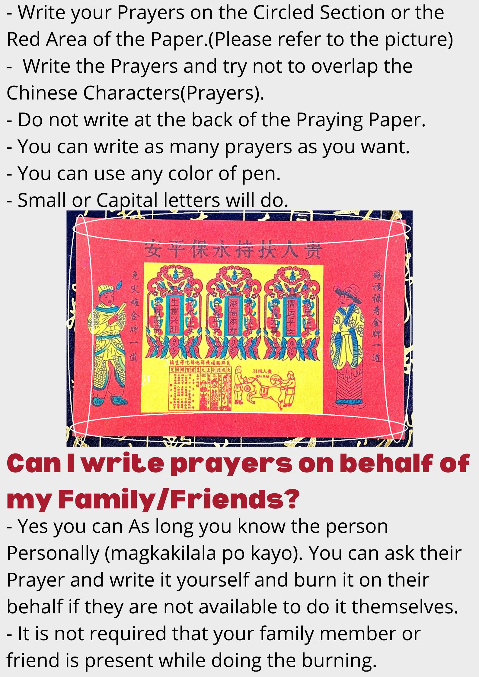 PRAYING PAPER FOR CHALLENGES (Chinese Tradition) For LIVE STREAM ...