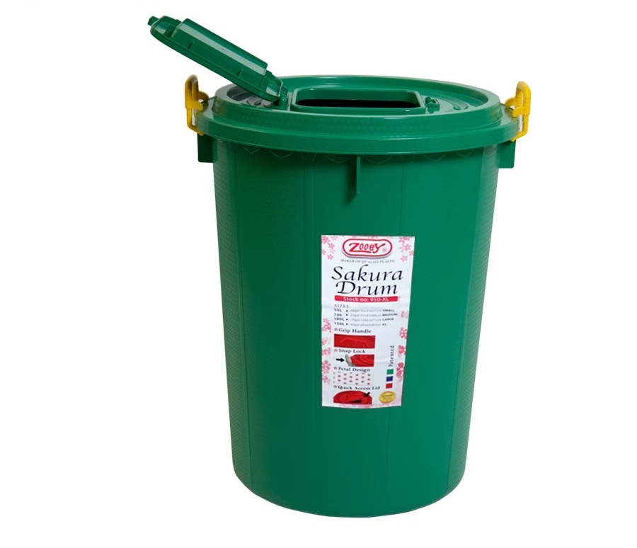 Zooey Sakura Drum/Water Container Stock No. 950 (RANDOM COLOR) | Shopee ...