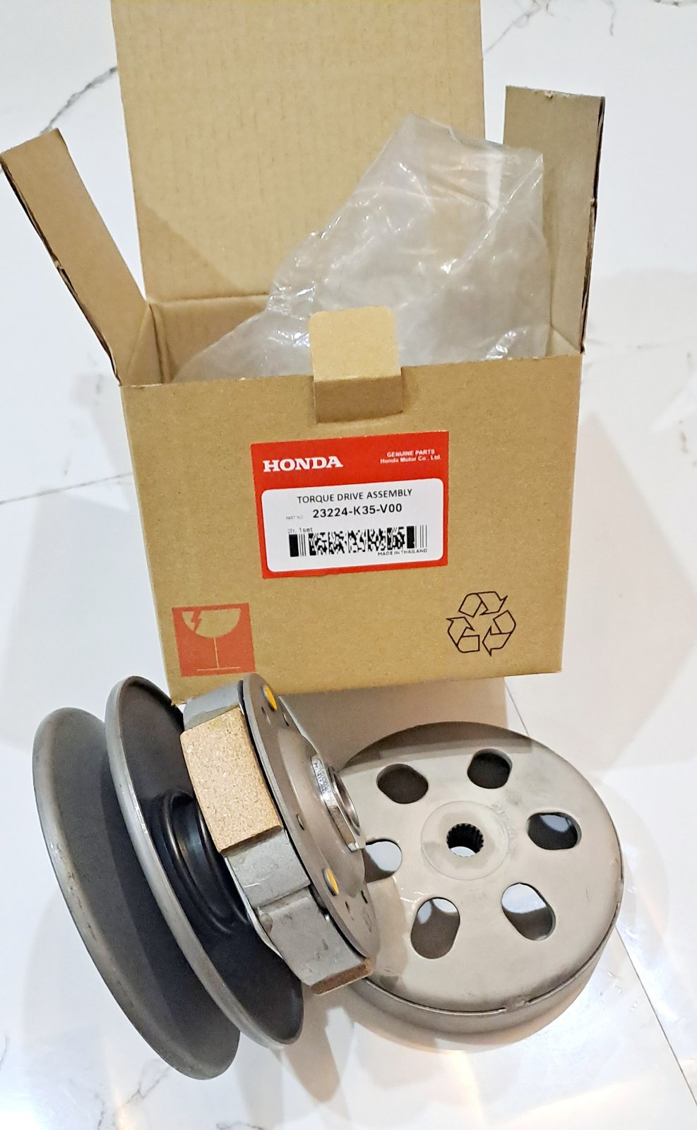 TORQUE DRIVE ASSEMBLY GENUINE HONDA CLICK 125 CLICK 150 VER 1 TO VER 3 ...