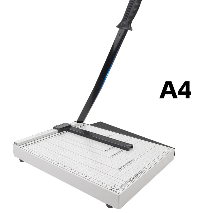 COD Paper Cutter Metal & Wood Base A4 Size | Shopee Philippines
