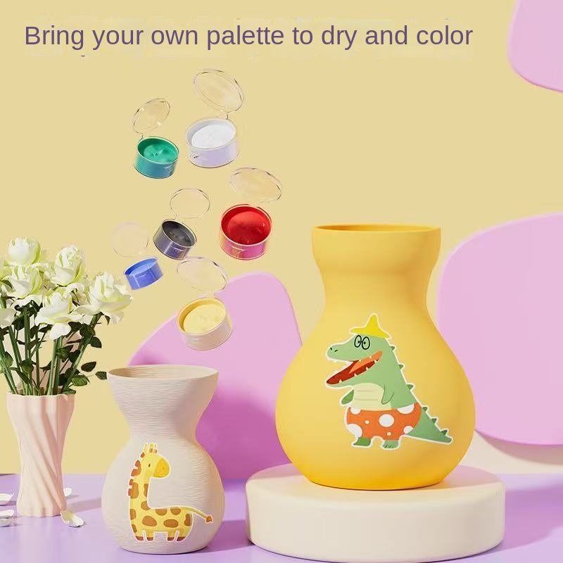 Children's DIY pottery machine clay USB charging handmade craft boys ...