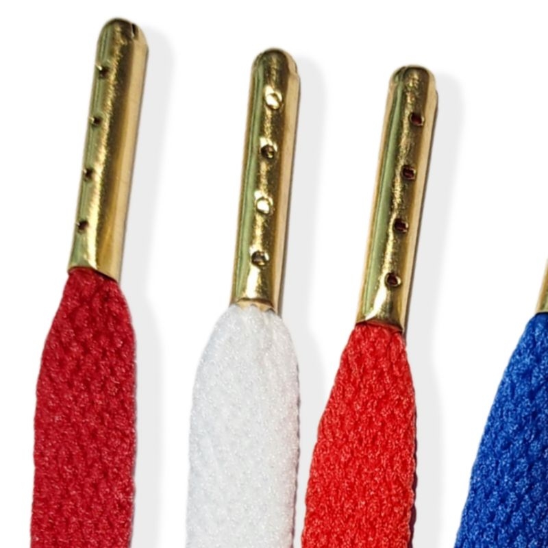 1 PAIR Premium Shoelaces with Metal Aglets (Various Size, by Hoops ...