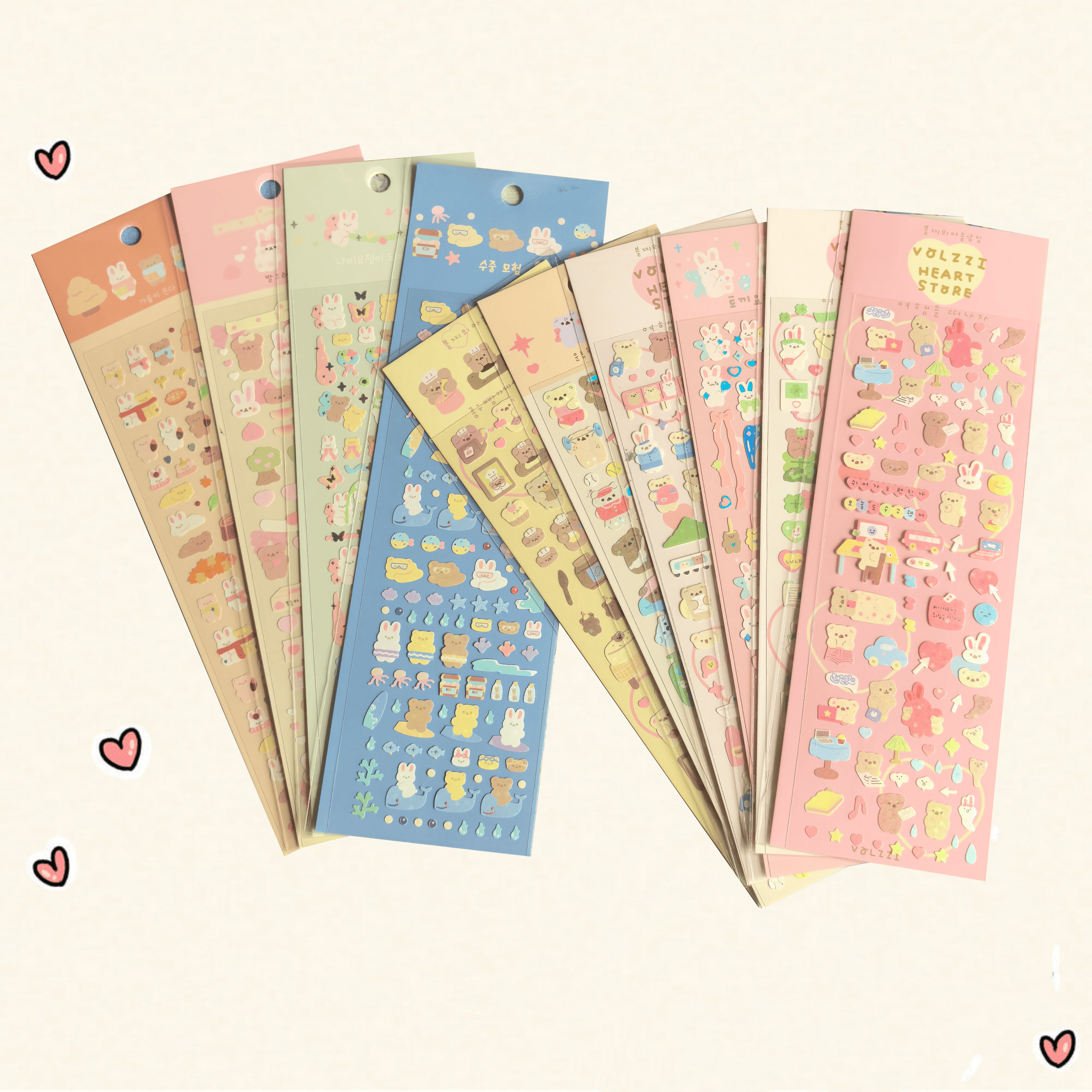 Blind Box Stickers 100PCS Random Kawaii Cartoon Surprise Pack for ...