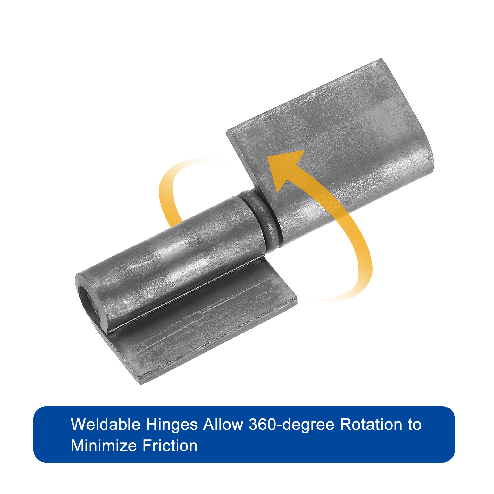 1pc 16-30mm Cylindrical Hinges Gate Hinges Heavy Duty Welding Hinge ...