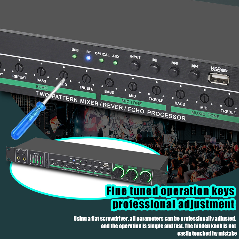 mic vocal reverb effects processor,karaoke digital audio processor ...