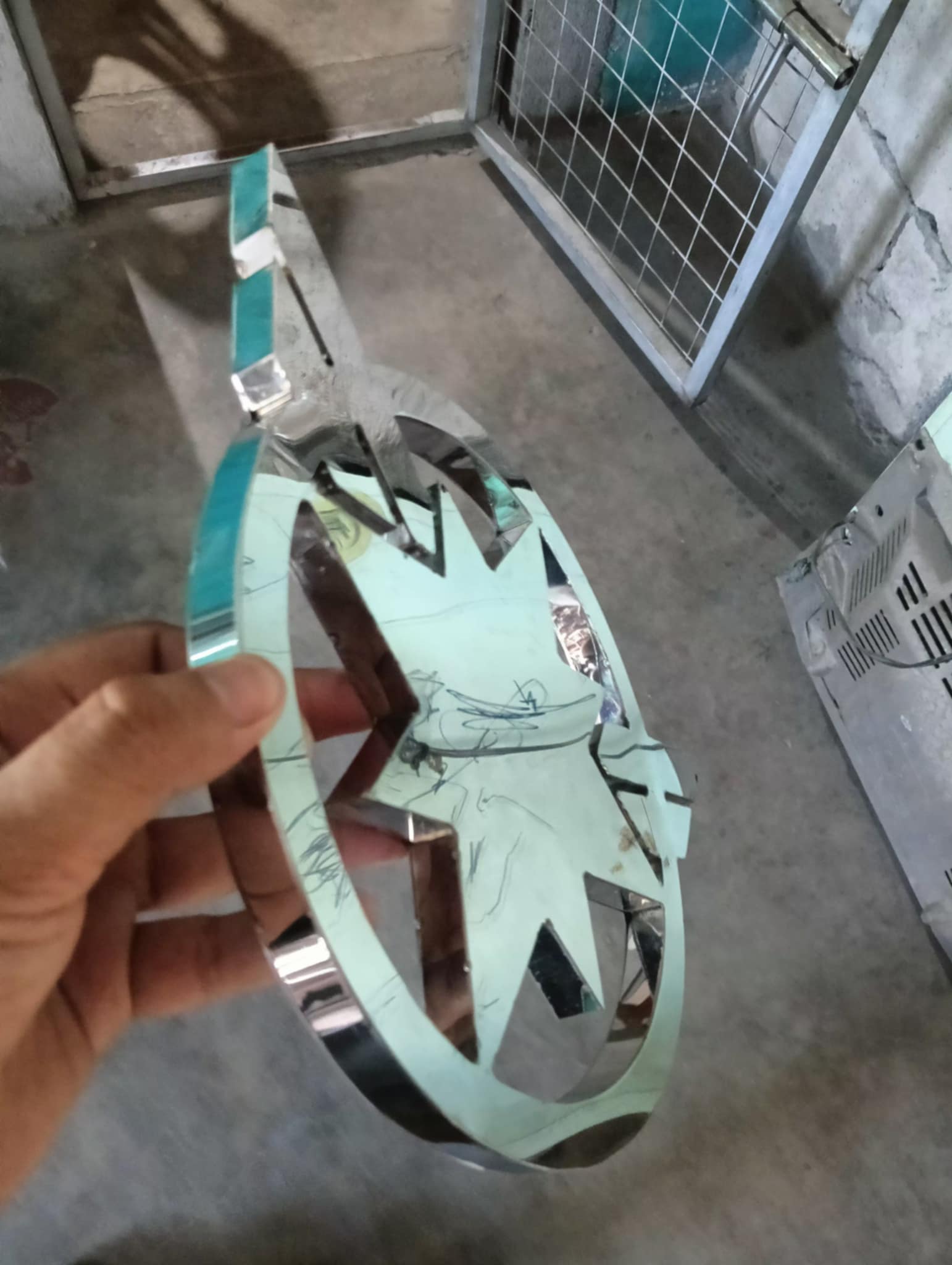 Captain Marvel Logo (Stainless) | Shopee Philippines