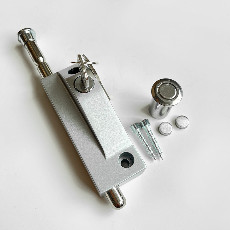 Aluminum Alloy Floor Mortise Lock Glass Door Spring Lock Floor Latch ...