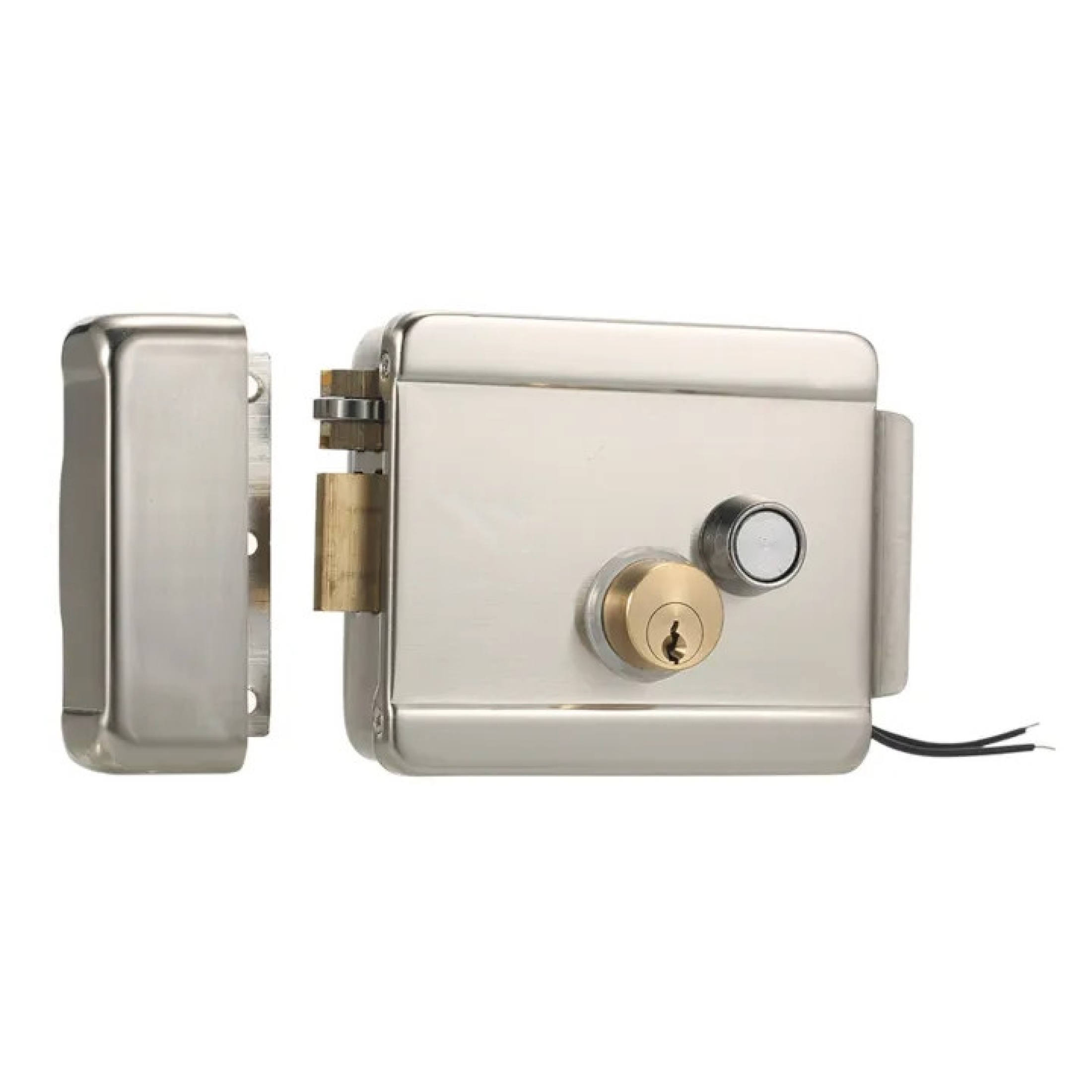 Smart Electric Gate Door Lock Secure Electric Metallic Lock Door Access ...