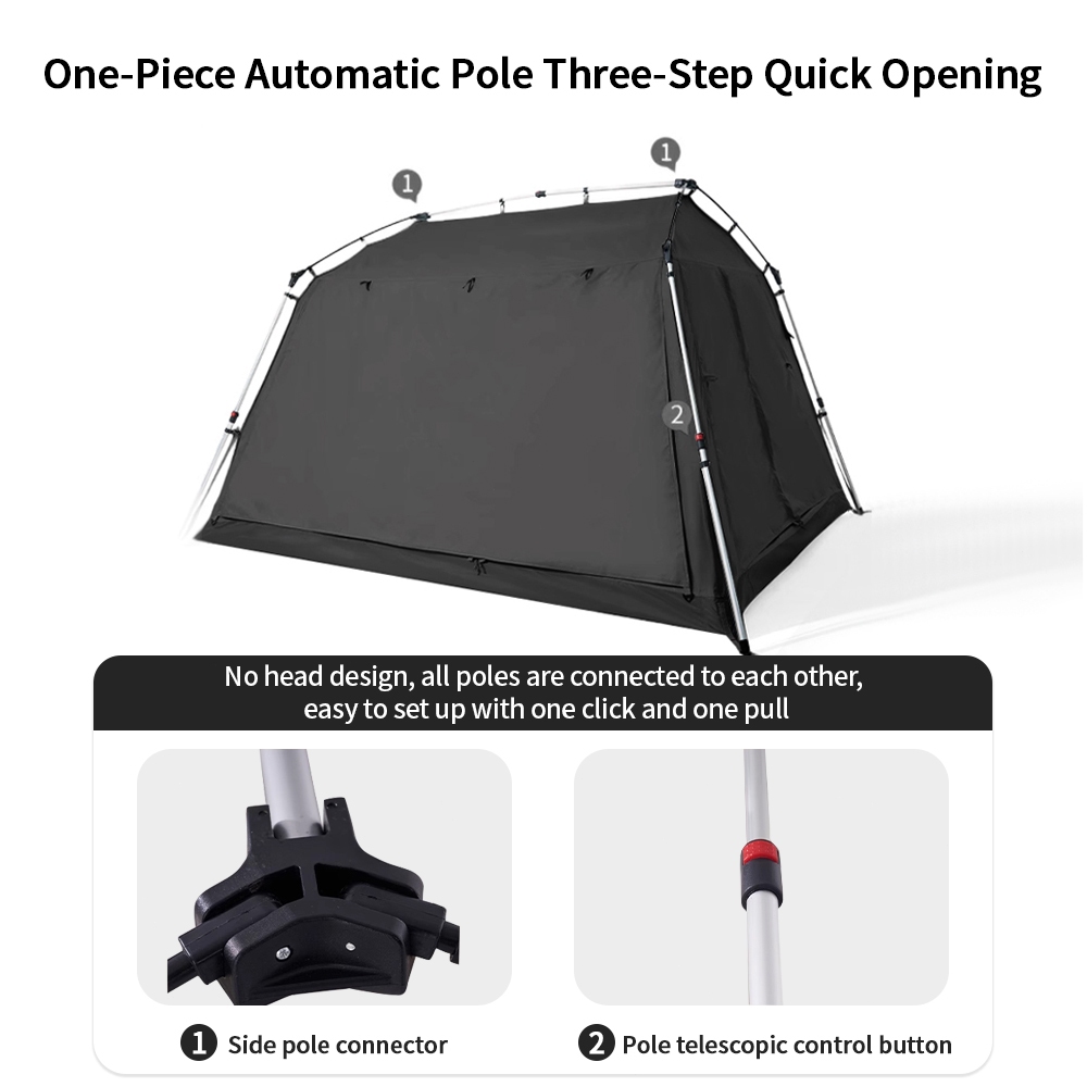 KEEPHIKE Portable omat outdoor tent, camping, windproof, rainproof ...