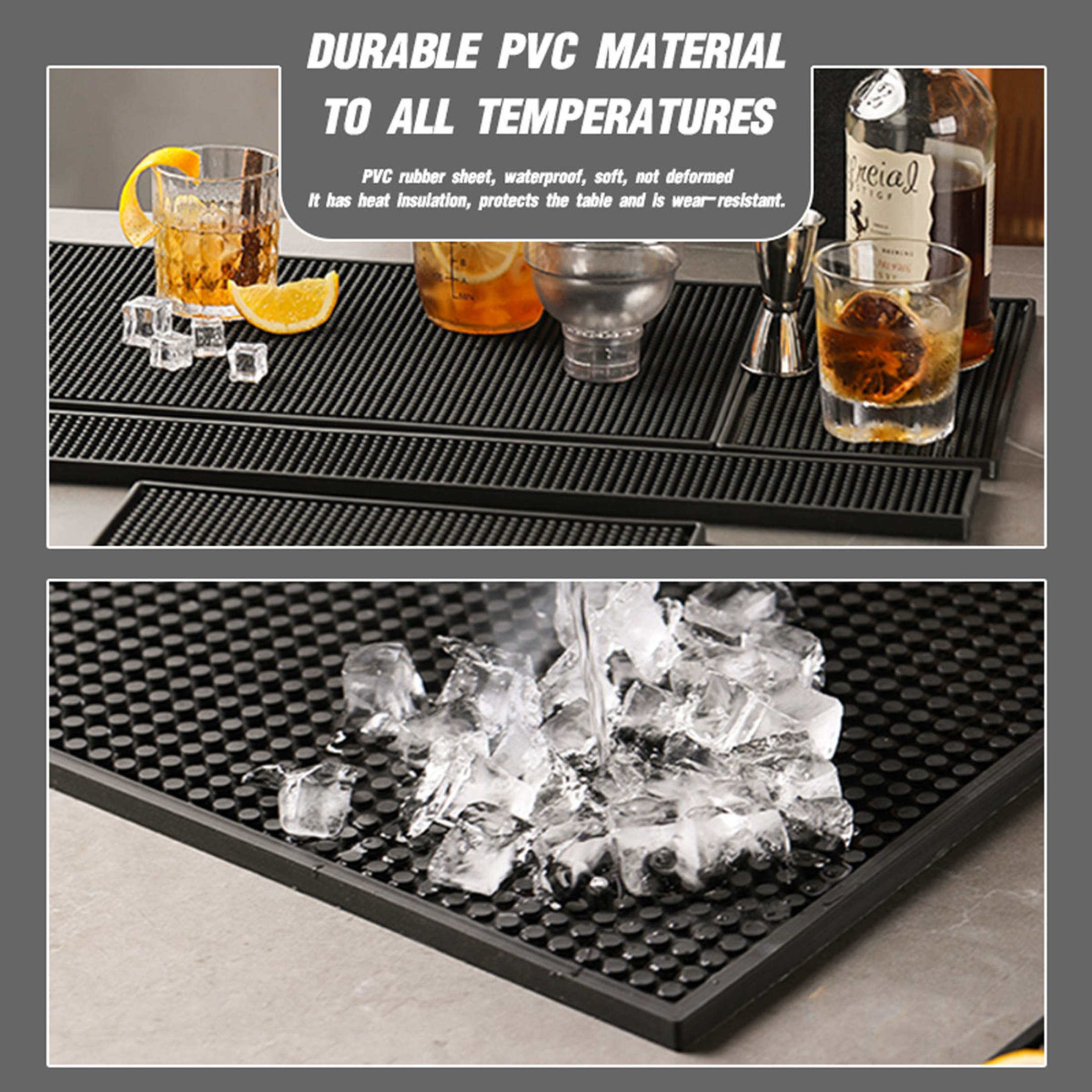 Bar Mat Anti-slip Rubber Mats Thickened Pvc Rubber Shock absorbers Bar ...