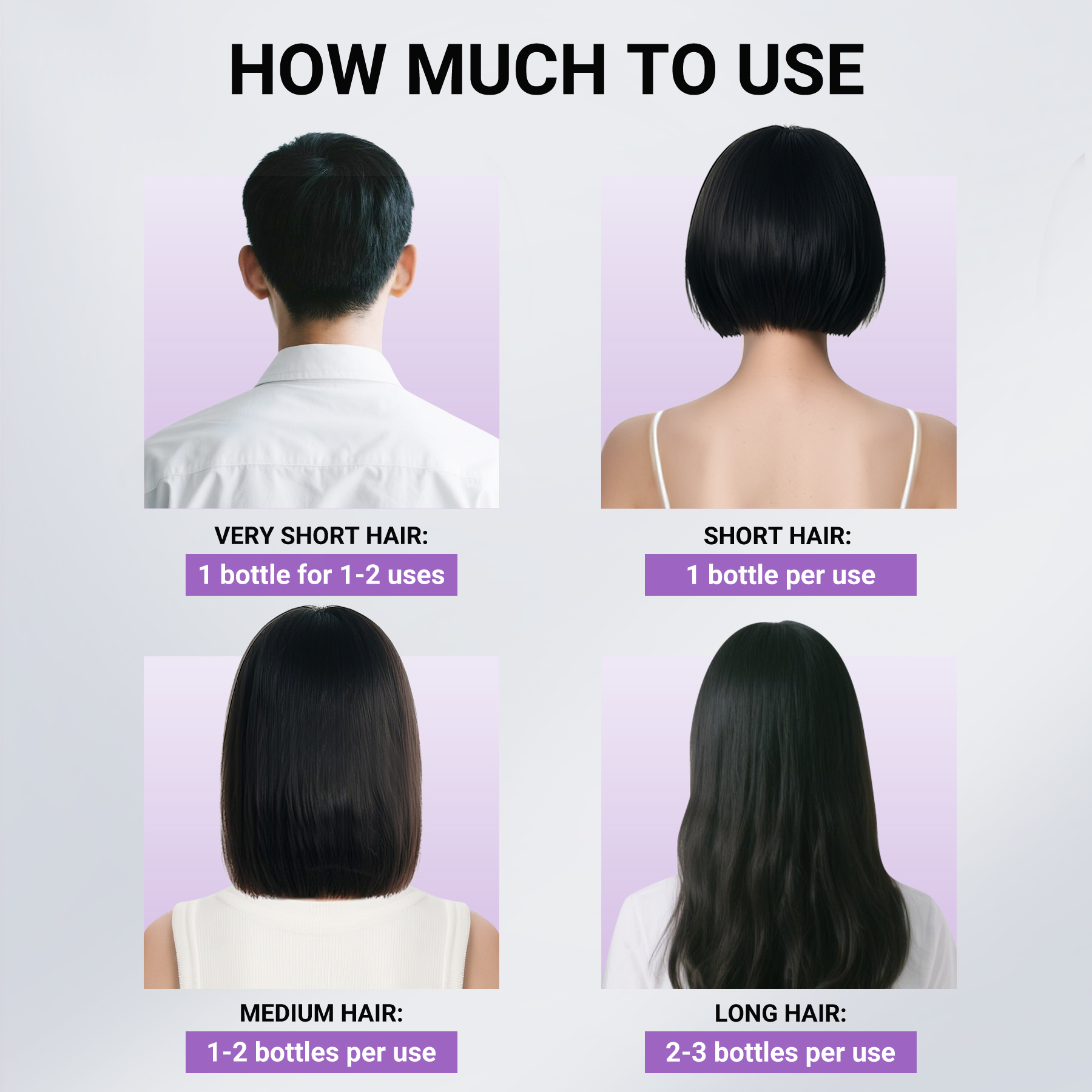 HUED Hi Sleek Comb-in Hair Color - 1 Step Salon-Fresh Formula with ...