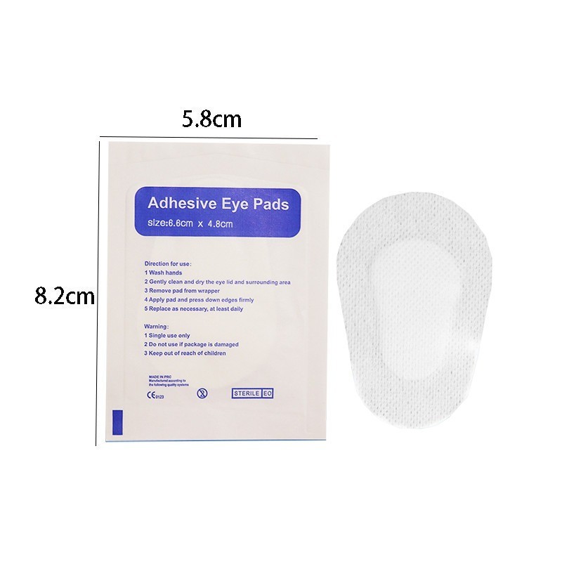 50PCS Medical Non-Woven Eye Patch Adult Eye Patch Self-Adhesive Eye ...