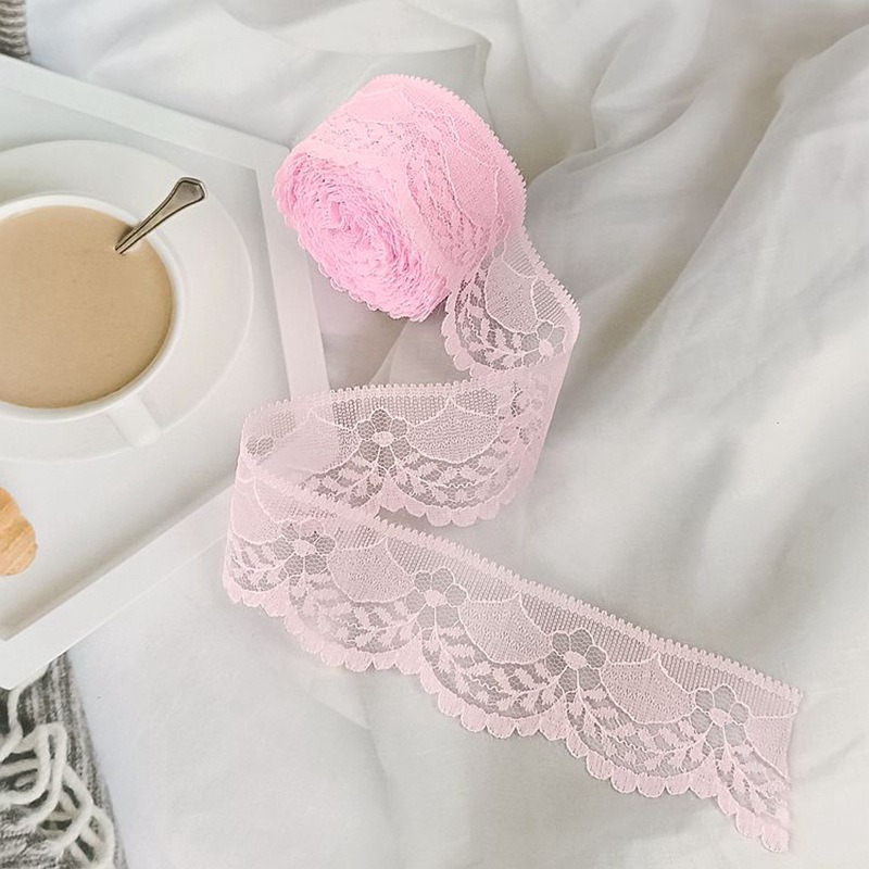 (5yards/roll) 40mm Lace Trimming Ribbon, 18 Colors Lace Fabric Webbing ...