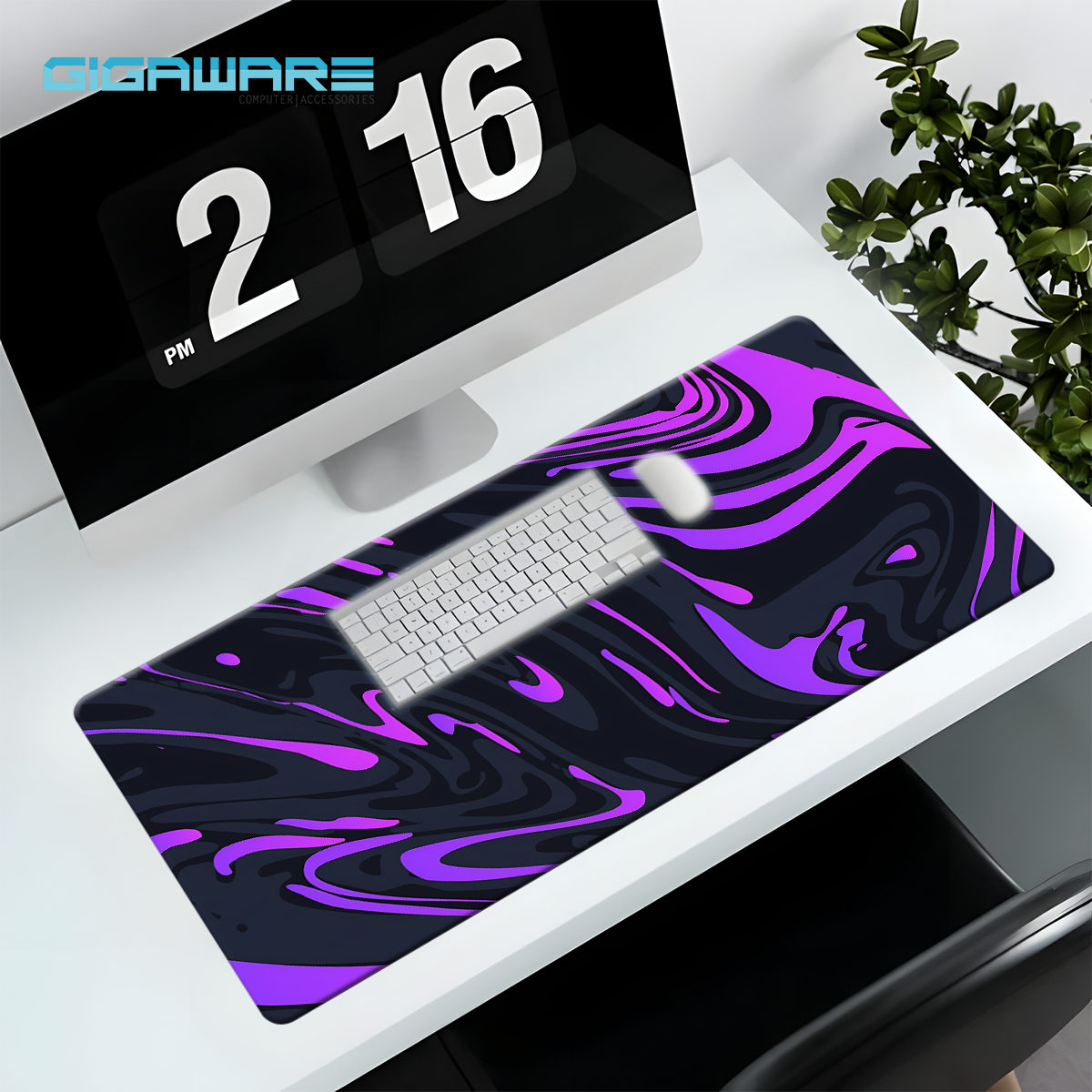 Gigaware Custom Vector Design Extended Mousepad Deskmat Large Gaming ...