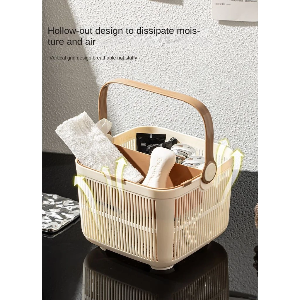 Double layer detachable wash basket with dry and wet separation ...