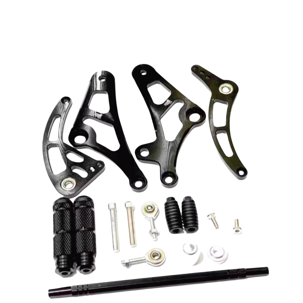 ThrustLine Half Shifter Set CNC aluminum Exclusive For Raider150 SILVER ...