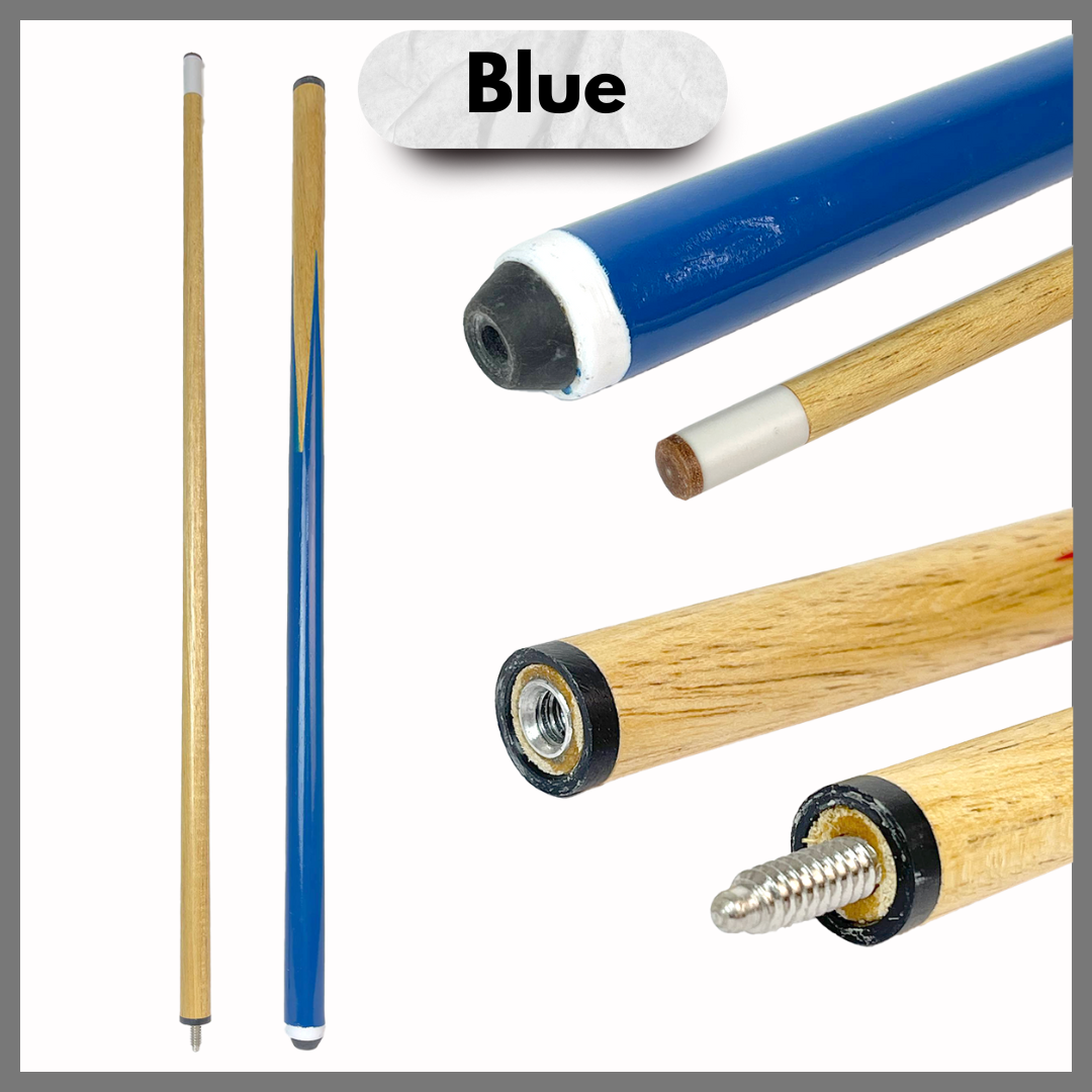 Billiards Wood Cue Pool Stick Snooker Billiards Sport Game Assorted ...