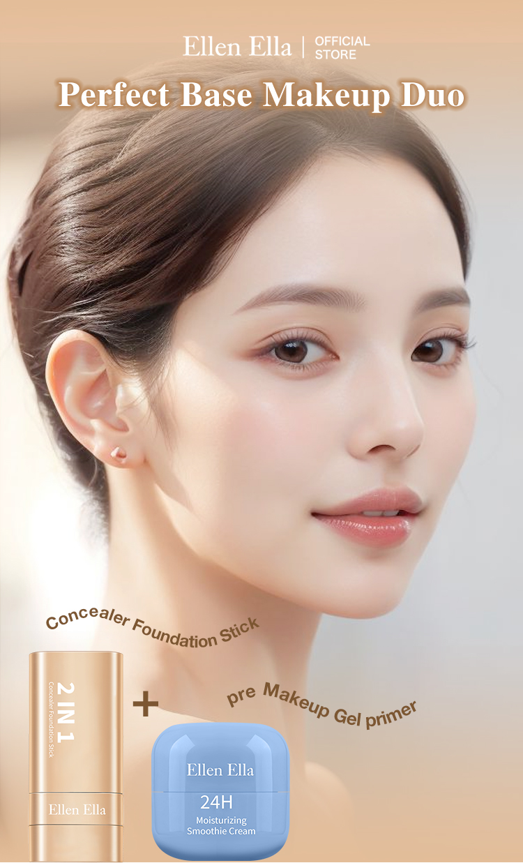 【READY】 Flawless Makeup Base Kit: Moisturizing Primer Cream ...