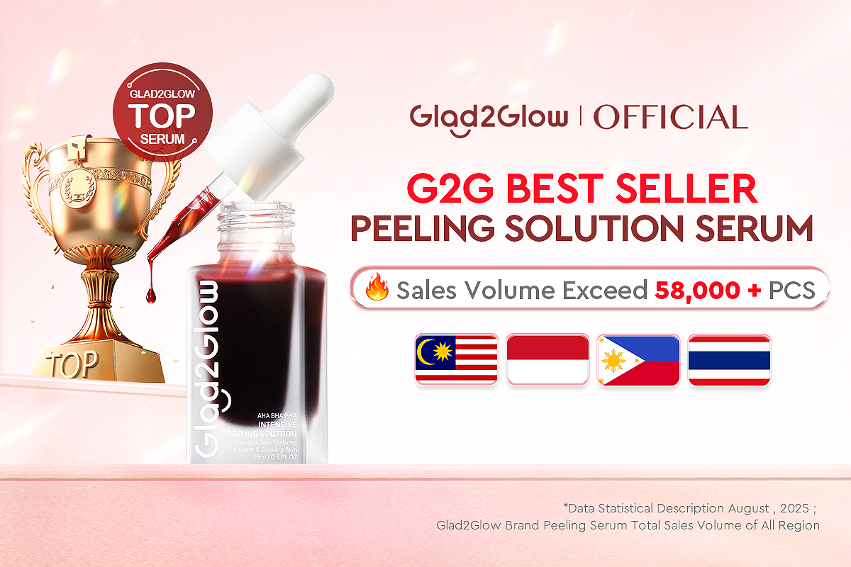 [TOP] 3PCS Glad2Glow Skincare Set With Niacinamide Serum Aha Bha Pha ...
