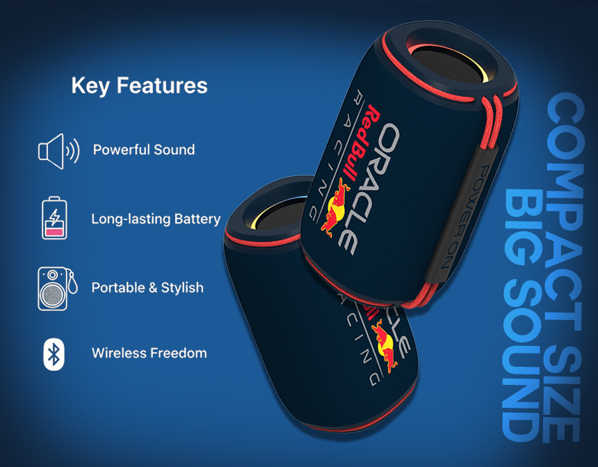 Oracle Red Bull Racing 440 Bluetooth Portable Speaker By Spoyl Store ...