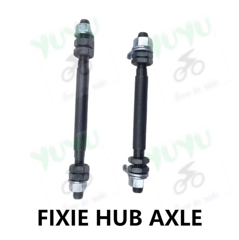 Fixie Hub Front And Rear Axle Sealbearing Axle For 6000/6200 Bearing ...
