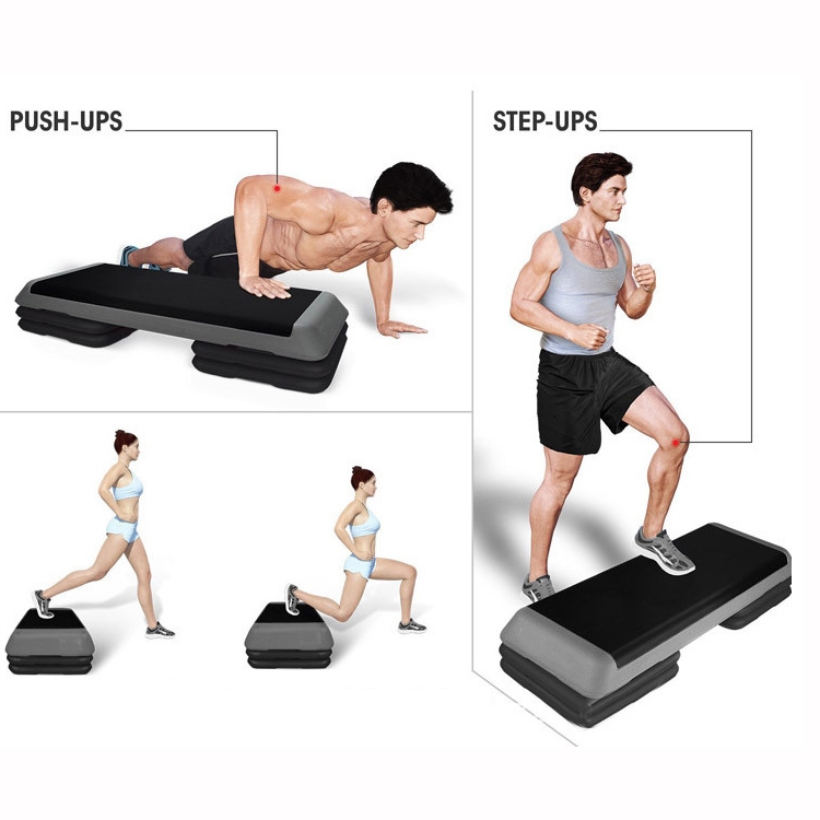 Indoor adjustable step platforms 72/110cm step board height adjustable ...