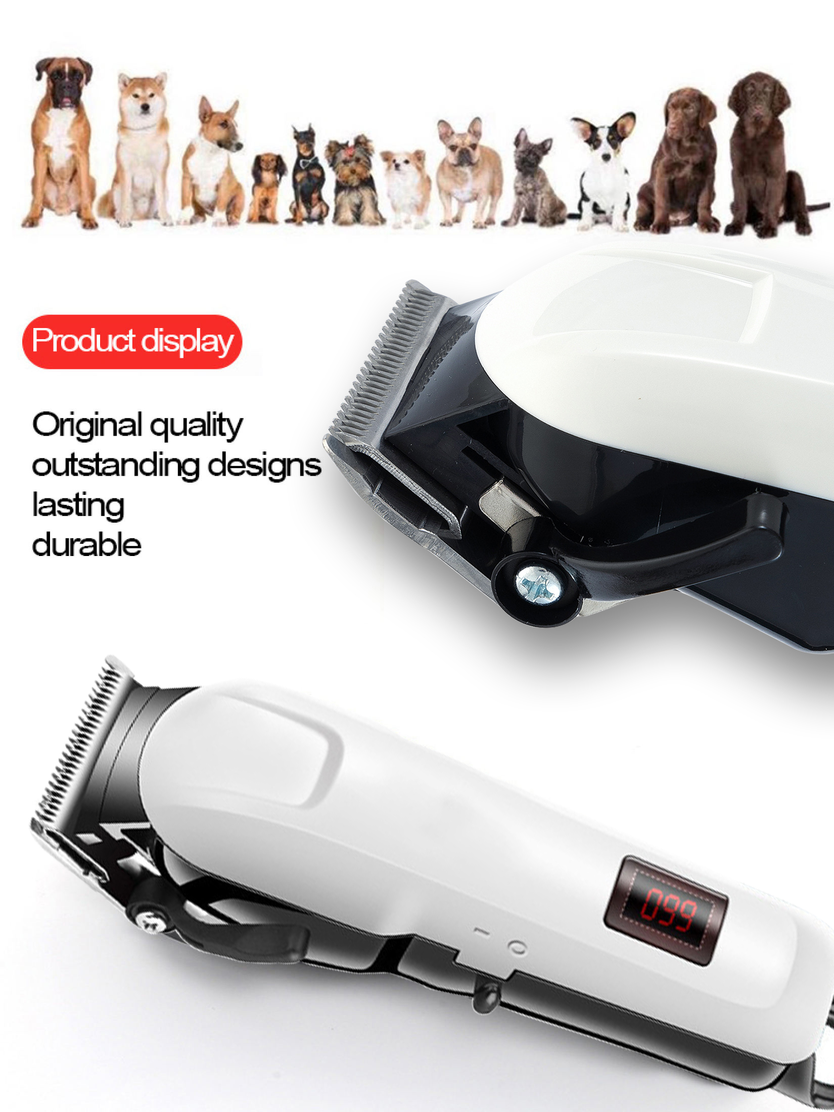 Razor For Dogs Dog Grooming Supplies Heavy Duty Razor For Pet Cat Low ...