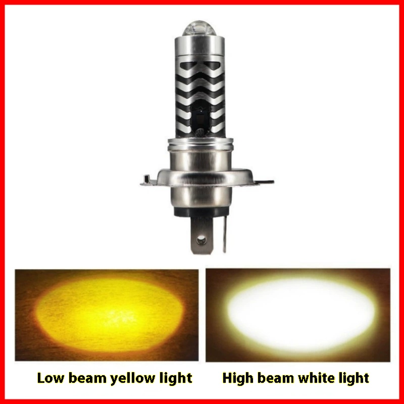 MDL Killer Headlight Bulb T19/H4 led light for Motorcycl 12V Universal ...