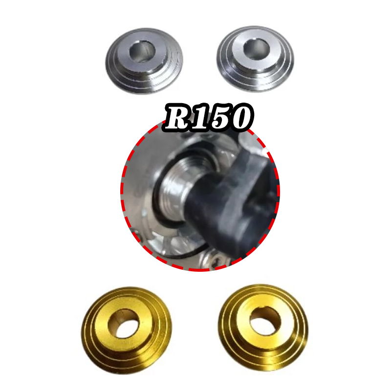 Alloy Hub & Spacers for Honda Click 125i 150i / PCX160 / Yamaha R15 ...