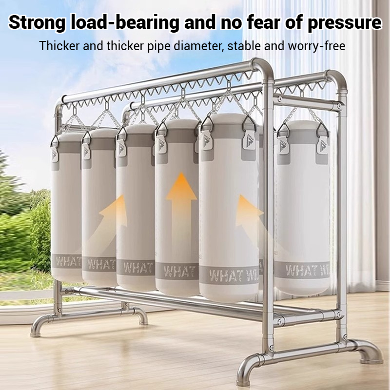Drying Rack Sampayan Heavy Duty Stainless Windproof Clothes Rack Bottom ...