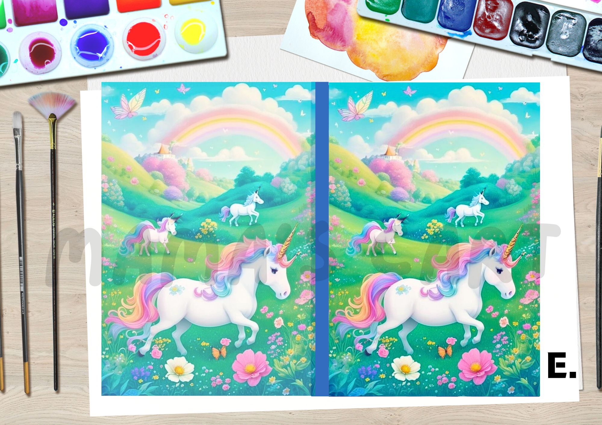 Unicorn Coloring Book for Kids with FREE Resealable Pouch Gift Ready ...