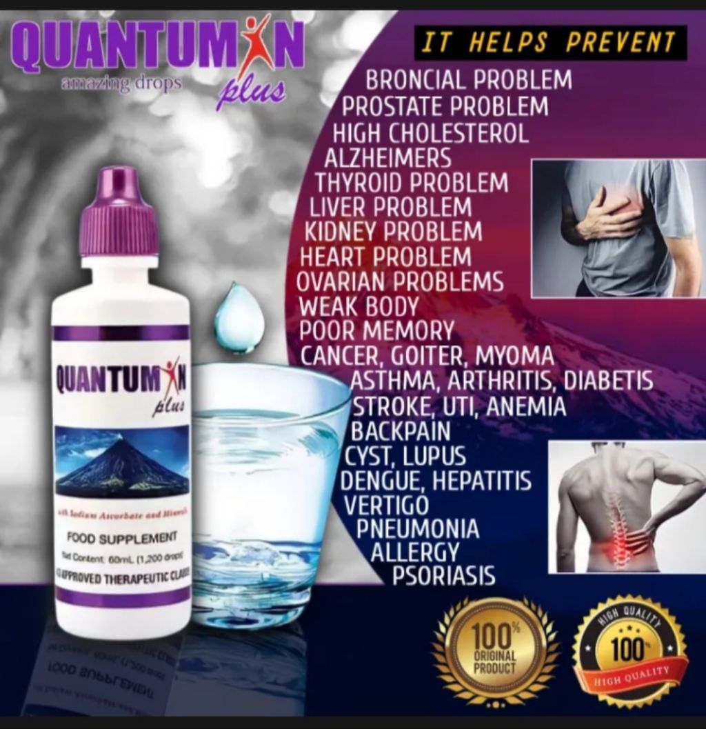 Quantumin plus 60mL 1200 drops super sale | Shopee Philippines