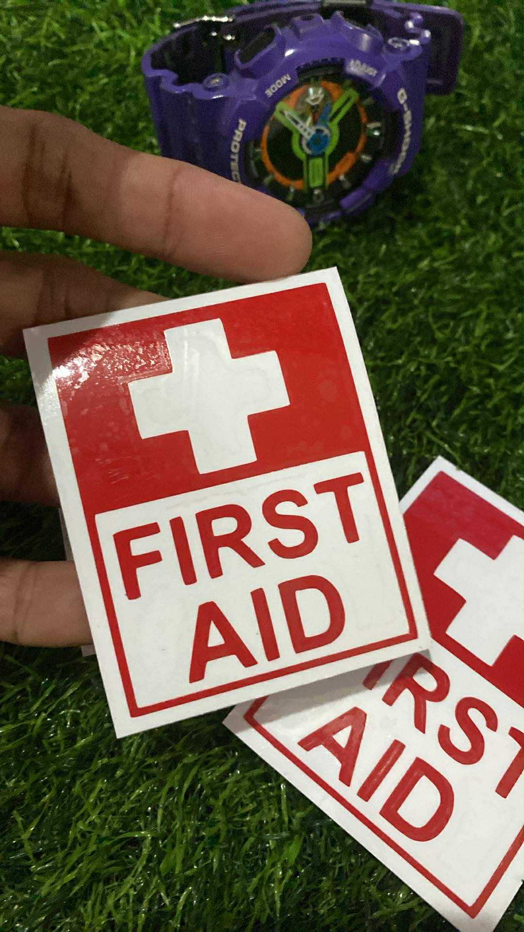 First Aid Sticker. Hard Hat Stickers. Red Stickers. First Aid Stickers ...
