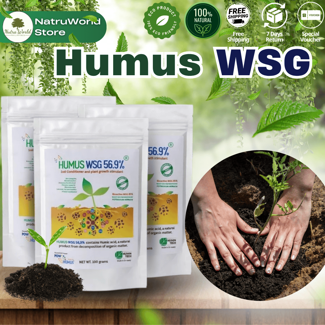 Humus WSG 56.9% Soil Conditioner & Plant Growth Stimulant – Organic ...