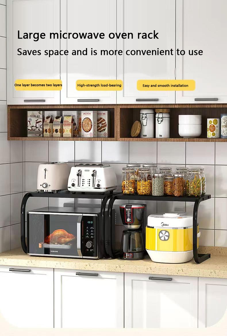 U-shaped Microwave Rack Countertop Kitchen Multi-layer Multifunctional ...