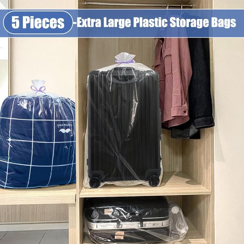 10Pcs PE Plastic bag big size Thickened Storage Bag Ukay Plastic Bag ...