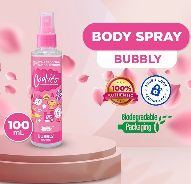 PC Personal Collection Cool-its Body Spray Cologne 100mL | Shopee ...