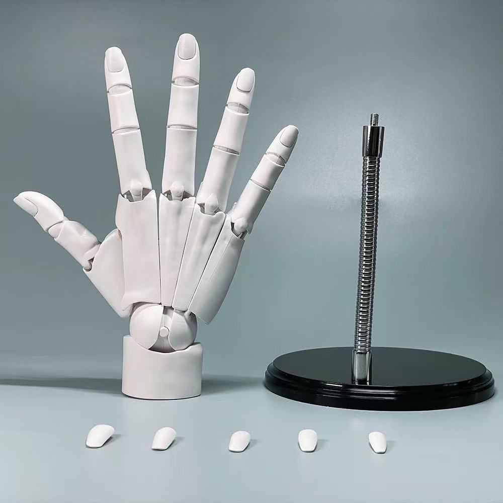Hyper-flexible joint 1:1 Hand Model PVC Artist Mannequin Hand Shape ...