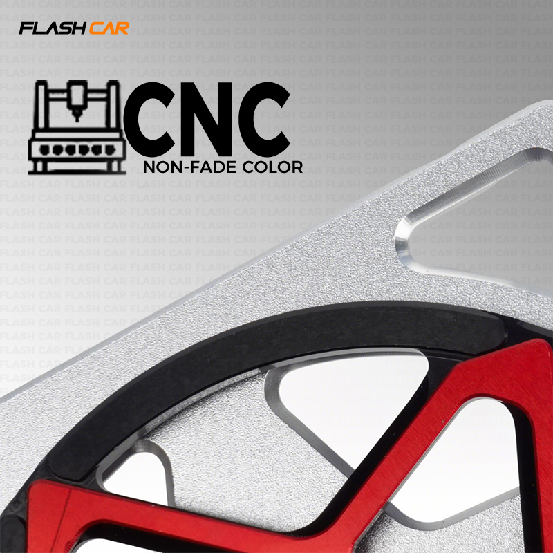 CNC Radiator Cover Spinner Honda Click 125i/150i 3D Star Spinner ADV ...