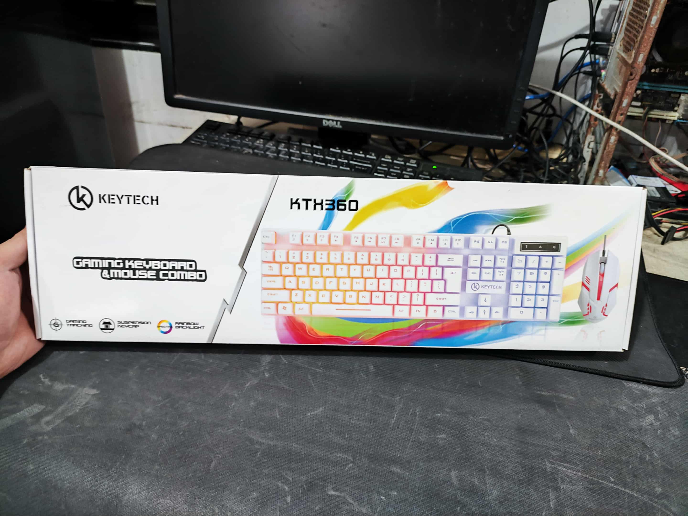 Keytech KTX360 KB/Mouse Bundle White BRANDNEW | Shopee Philippines