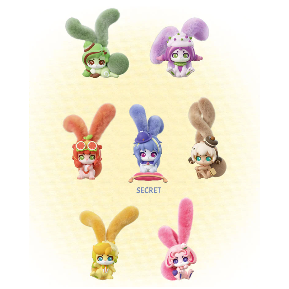 Awake Toys Cup Rabbits Fruit Milk Series Blind Box Figurines, Blind Box ...