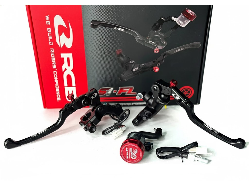 NEW!RCB 30TH FORGED BRAKE MASTER S-FL 14MM (HYDRUALIC RIGHT/ CABLE TYPE ...