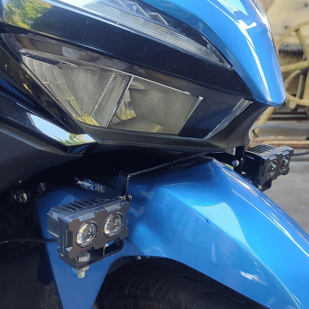 Honda Click 125 V1/V2/V3 MDL Bracket Mini Driving Light Bracket by Am ...